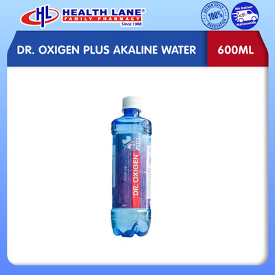 DR. OXIGEN PLUS AKALINE WATER 600ML